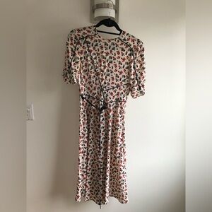 SOLD Topshop floral print dress US2